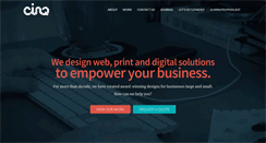Desktop Screenshot of cinqpartners.com